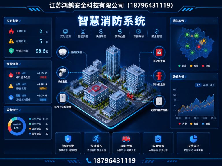 平顶山智慧消防系统展示图